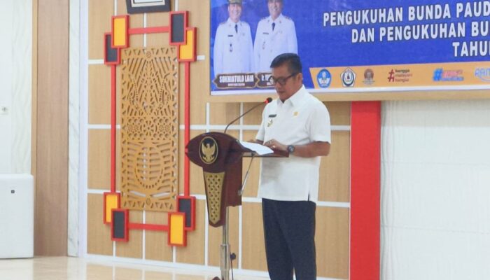 Bupati Nias Selatan Sokhiatulo Laia Hadiri Rapat Pendidikan Metode GASING Nias Bersama Luhut