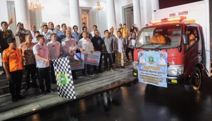 Banten Kirim Bantuan Rp3 Miliar untuk Sumut Sumbar Aceh, Respons Mengharukan