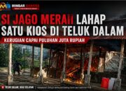 Kebakaran-Kios-di-Teluk-Dalam