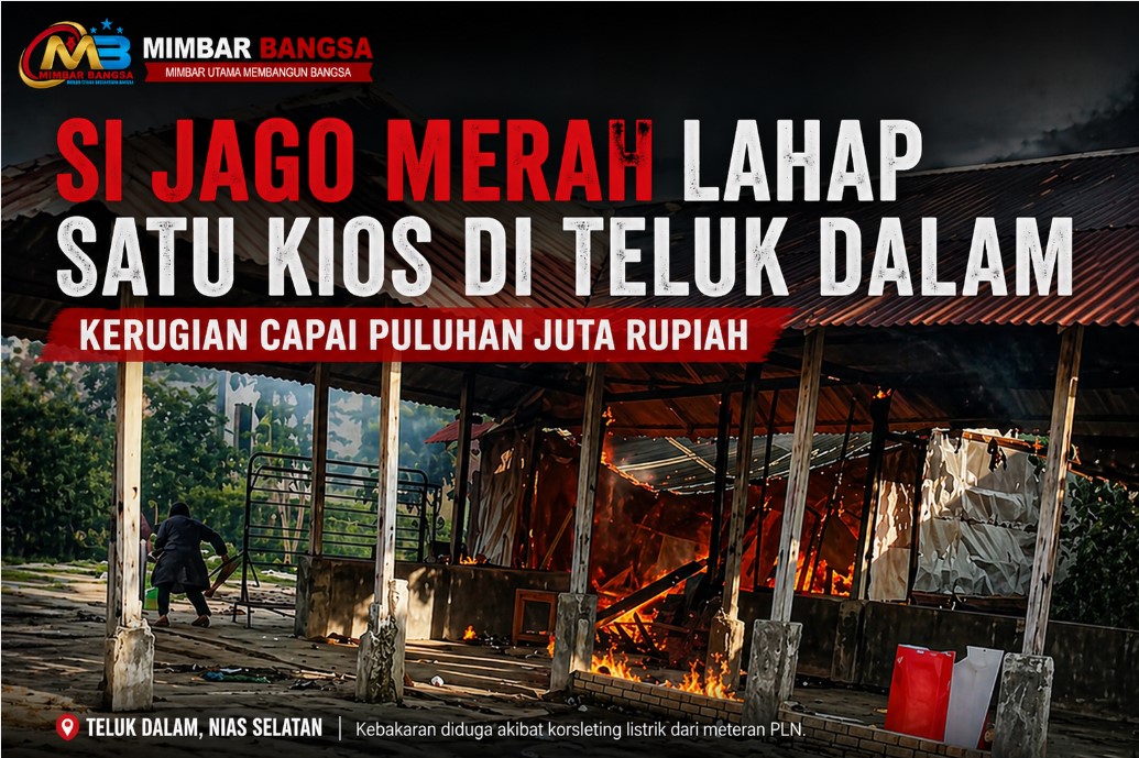 Kebakaran-Kios-di-Teluk-Dalam