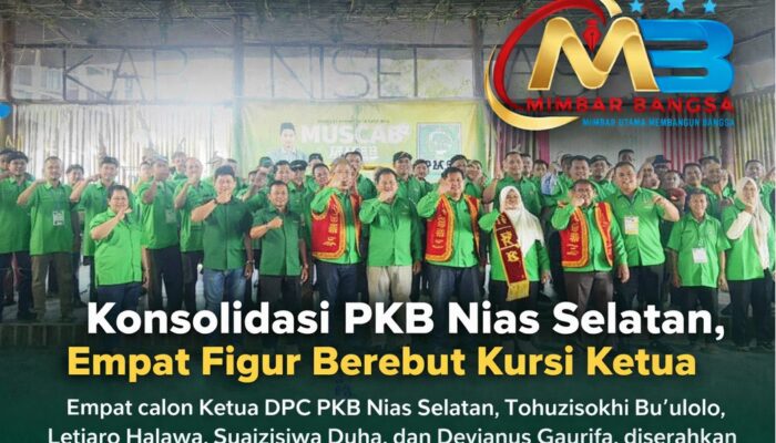 Konsolidasi PKB Nias Selatan, Empat Figur Berebut Kursi Ketua