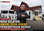 Jelang Hari Jadi ke-23 Nias Selatan, Amoni Zega Harap Pemerintahan Bersih dan Lebih Berpihak kepada Rakyat