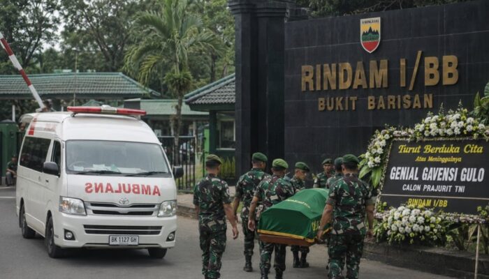 4 Hari Jalani Pendidikan, Calon Prajurit TNI Asal Nias Barat Ditemukan Meninggal di Rindam I/BB