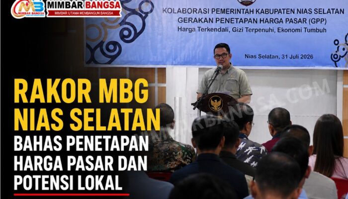 Rakor MBG Nias Selatan Bahas Penetapan Harga Pasar dan Potensi Lokal