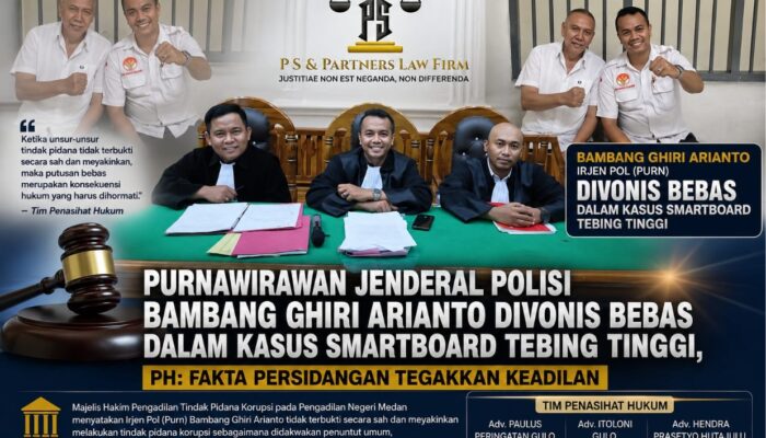Hakim Bebaskan Jenderal Purnawirawan Polisi Bambang Ghiri Arianto dari Dakwaan Korupsi Smartboard