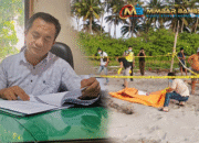 Aipda Eltiferis Dachi Pimpin Langsung Evakuasi Mayat Mister X di Nias Selatan