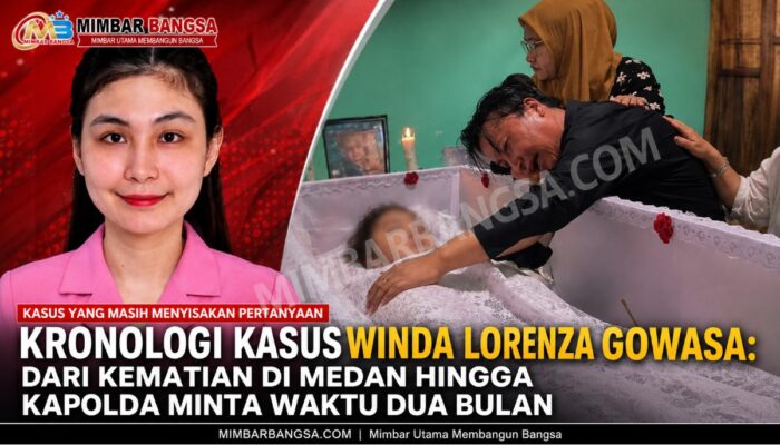 Kronologi Kasus Winda Lorenza Gowasa: Dari Kematian di Medan hingga Kapolda Minta Waktu Dua Bulan