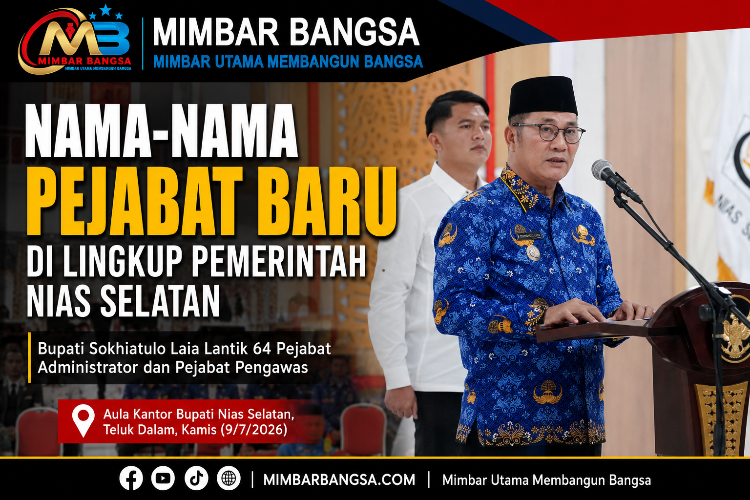 Nama-nama-Pejabat-yang-baru-di-Lantik