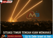 Serangan Balistik Iran Dibalas Israel dengan Operasi Militer Terbesar Sejak Konflik Meletus