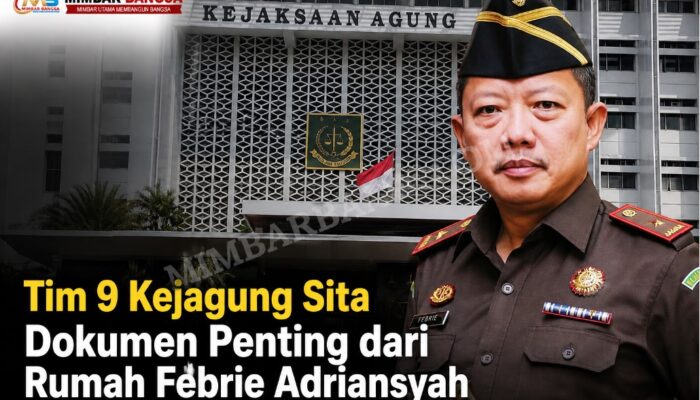 Tim 9 Kejagung Sita Dokumen Penting dari Rumah Febrie Adriansyah